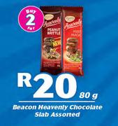 Beacon Heavenly Chocolate Slab Assorted-2 x 80g