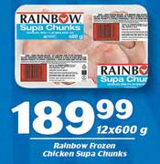 Rainbow Frozen Chicken Supa Chunks-12x600g Each