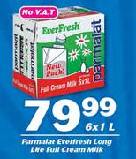 Parmalat Everfresh Long Life Full Cream Milk-6x1Ltr