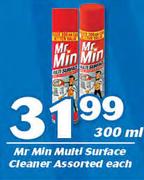 Mr Min Multi Surface Cleaner Assorted-300ml Each