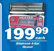 Diamond 4 Bar Heater-Each