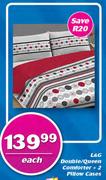 L&G Double/ Queen Comforter + 2 Pillow Cases-Each