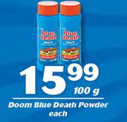 Doom Blue Death Powder-100g Each