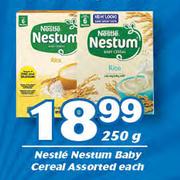 Nestle Nestum Baby Cereal Assorted-250g Each