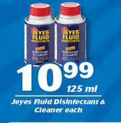 Jeyes Fluid Disinfectant & Cleaner-125ml Each