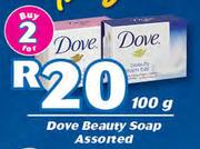 Dove Beauty Soap-2x100g