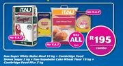 Itau Super White Maize Meal 10kg Combo-For All