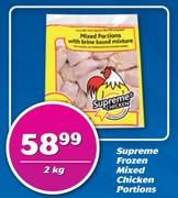 Supreme Frozen Mixed Chicken Portions-2kg