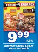Knorrox Stock Cubes Assorted-12's Each