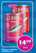 Glenryck Pilchards Assorted-2x400g