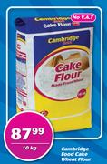 Cambridge Food Cake Wheat Flour-10kg Each