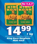 King Korn Sorghun Malt-1kg Each