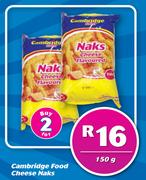 Cambridge Food Cheese Naks-2 x 150g