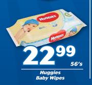 Huggies Baby Wipes-56's