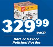 Hart J7 6 Piece Polished Pot Set-Each