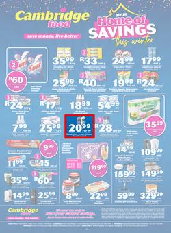 Cambridge Food Free State & Northern Cape : Home Of Savings (9 July - 28 July 2020), page 4