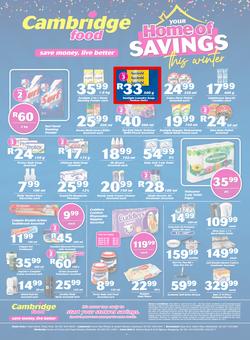 Cambridge Food Free State & Northern Cape : Home Of Savings (9 July - 28 July 2020), page 4