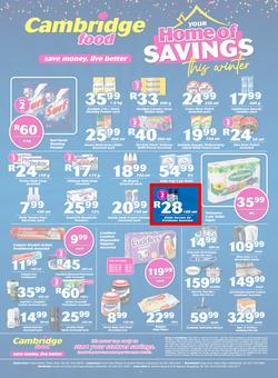 Cambridge Food Free State & Northern Cape : Home Of Savings (9 July - 28 July 2020), page 4