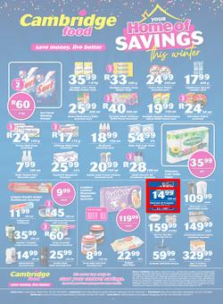 Cambridge Food Free State & Northern Cape : Home Of Savings (9 July - 28 July 2020), page 4