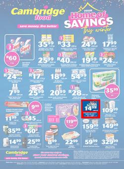 Cambridge Food Free State & Northern Cape : Home Of Savings (9 July - 28 July 2020), page 4