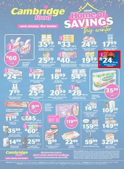 Cambridge Food Free State & Northern Cape : Home Of Savings (9 July - 28 July 2020), page 4
