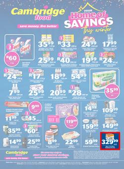 Cambridge Food Free State & Northern Cape : Home Of Savings (9 July - 28 July 2020), page 4