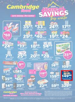 Cambridge Food Free State & Northern Cape : Home Of Savings (9 July - 28 July 2020), page 4