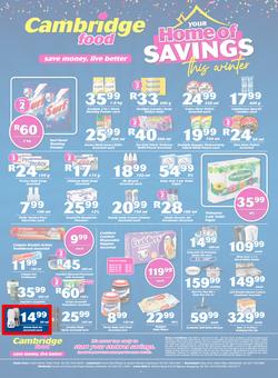 Cambridge Food Free State & Northern Cape : Home Of Savings (9 July - 28 July 2020), page 4