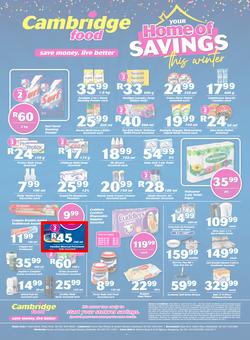 Cambridge Food Free State & Northern Cape : Home Of Savings (9 July - 28 July 2020), page 4
