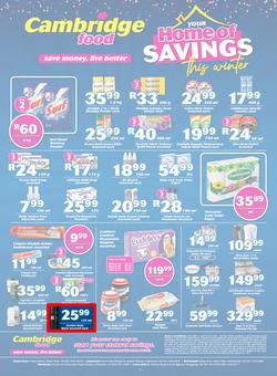 Cambridge Food Free State & Northern Cape : Home Of Savings (9 July - 28 July 2020), page 4