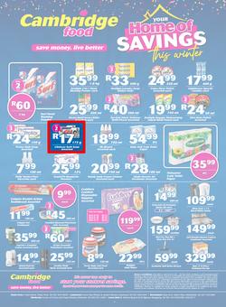 Cambridge Food Free State & Northern Cape : Home Of Savings (9 July - 28 July 2020), page 4