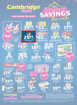 Cambridge Food Free State & Northern Cape : Home Of Savings (9 July - 28 July 2020), page 4
