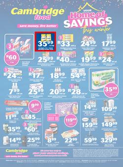 Cambridge Food Free State & Northern Cape : Home Of Savings (9 July - 28 July 2020), page 4