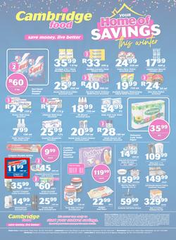 Cambridge Food Free State & Northern Cape : Home Of Savings (9 July - 28 July 2020), page 4