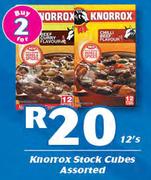 Knorrox Stock Cubes Assorted-2x12's Pack