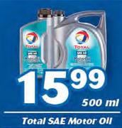 Total SAE Motor Oil-500ml