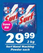 Surf Hand Washing Powder-2Kg Each
