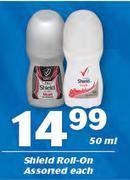 Shield Roll On Asorted-50ml Each