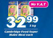 Cambridge Food Super Maize Meal-5kg Each