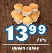 Queen Cakes-10's