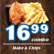 Hake & Chips Combo