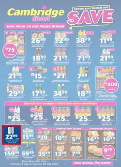 Cambridge Food Nelspruit & Seshego : Home Of Savings (9 July - 28 July 2020), page 3