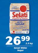 Selati White Sugar-2.5kg