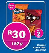 Doritos Corn Chips Assorted-2x150g