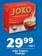 Joko Tagless Teabags-100's Pack