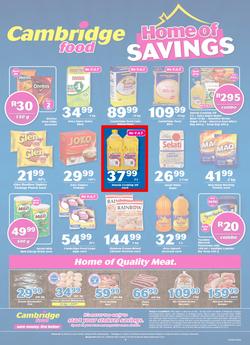 Cambridge Food Nelspruit & Seshego : Home Of Savings (9 July - 28 July 2020), page 4