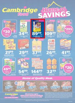 Cambridge Food Nelspruit & Seshego : Home Of Savings (9 July - 28 July 2020), page 4