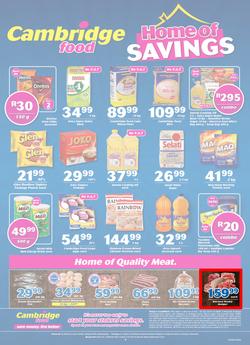 Cambridge Food Nelspruit & Seshego : Home Of Savings (9 July - 28 July 2020), page 4