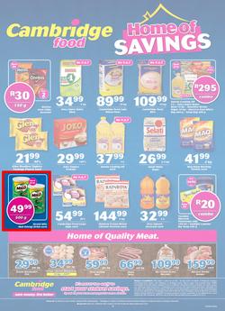 Cambridge Food Nelspruit & Seshego : Home Of Savings (9 July - 28 July 2020), page 4