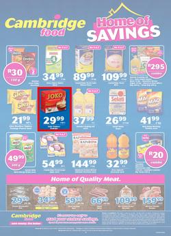 Cambridge Food Nelspruit & Seshego : Home Of Savings (9 July - 28 July 2020), page 4